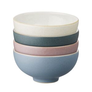 Denby Impression Mixed Set Of 4 Rice Bowl