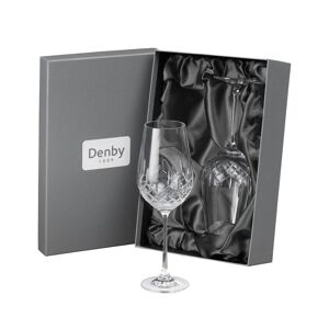 Denby Celeste Leadless Crystal Red Wine Glass Set Of 2