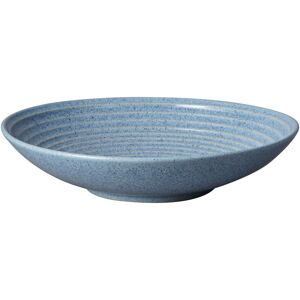 Denby Studio Blue Flint Large Ridged Bowl