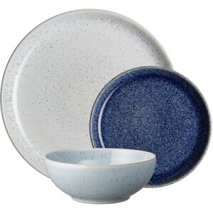 Denby Studio Blue 12 Piece Tableware Set