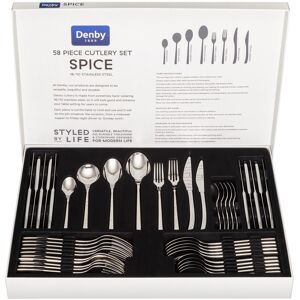 Denby 58 Piece Spice Cutlery Set