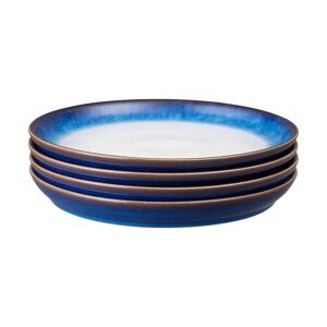 Denby Blue Haze Dinner Plates Seconds Set of 4