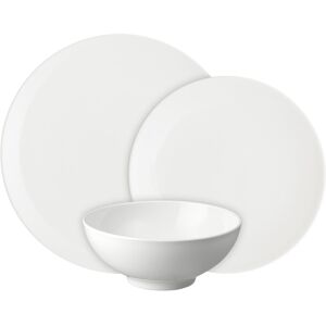 Denby Porcelain Classic White 12 Piece Tableware Set