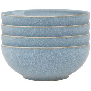 Denby Elements Blue Set Of 4 Alt Coupe Cereal Bowl