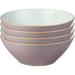 Denby Impression Pink Set Of 4 Cereal Bowls