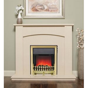 Fireside Allegra Micro Marble Fireplace