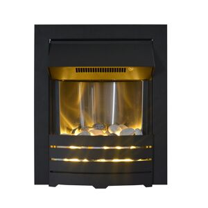 Axon Fireplaces Helios Black Electric Fire
