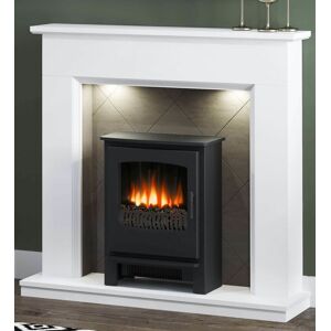 Flare by Be Modern Flare Kingsbridge Timber Inglenook Fireplace