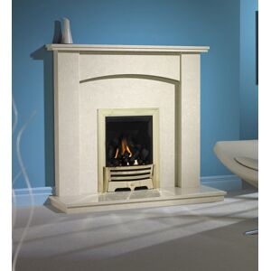 Fireside Payton Manila Marble Fireplace