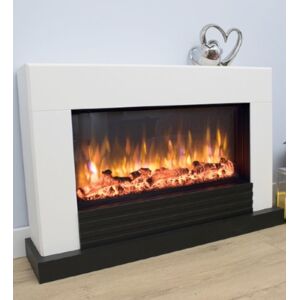 Suncrest Fireplaces Suncrest Raby 48 Inch Electric Fireplace Suite