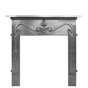 Carron Art Nouveau Polished Cast Iron Surround