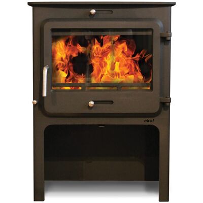 Ekol Clarity Vision High 5kW Wood Burning Ecodesign Stove Ekol Clarity Vision High 5kW Wood Burning Ecodesign Stove