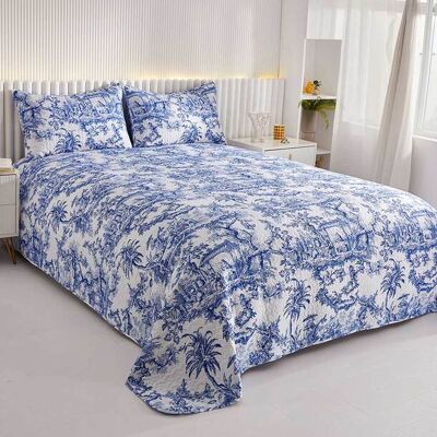 Easylife Toile De Jouy Pillowcase X 2 50X75Cm, Size 50 x 75cm Easylife Toile De Jouy Pillowcase X 2 50X75Cm, Size 50 x 75cm