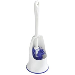 Easylife Silicone Toilet Brush in White, Size H42xDia14cm, Plastic Easylife Silicone Toilet Brush in White, Size H42xDia14cm, Plastic
