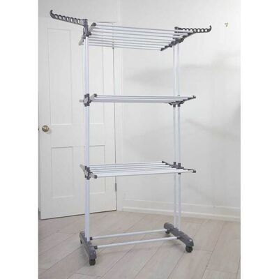 Easylife Mighty Clothes Dryer in Grey, Size 3-Tier Easylife Mighty Clothes Dryer in Grey, Size 3-Tier