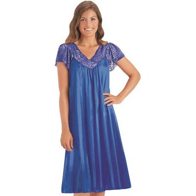 Easylife Nightdress in Pink, Size Small, Satin Easylife Nightdress in Pink, Size Small, Satin