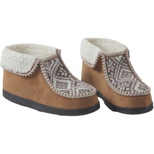 Easylife Nordic Ankle Slippers in Brown, Size Large Easylife Nordic Ankle Slippers in Brown, Size Large