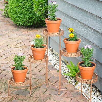 Easylife Folding Flower Stand, Size 2-Tier Easylife Folding Flower Stand, Size 2-Tier