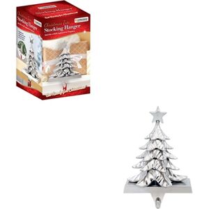 Christmas Workshop Christmas Tree Stocking Hanging Hook - Silver Christmas Workshop Christmas Tree Stocking Hanging Hook - Silver