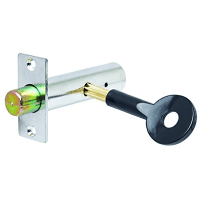Sterling Chrome Plated Security Door Bolts - Twin Pack Sterling Chrome Plated Security Door Bolts - Twin Pack