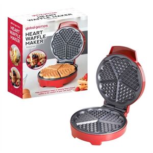 Global Gizmos Heart Waffle Maker