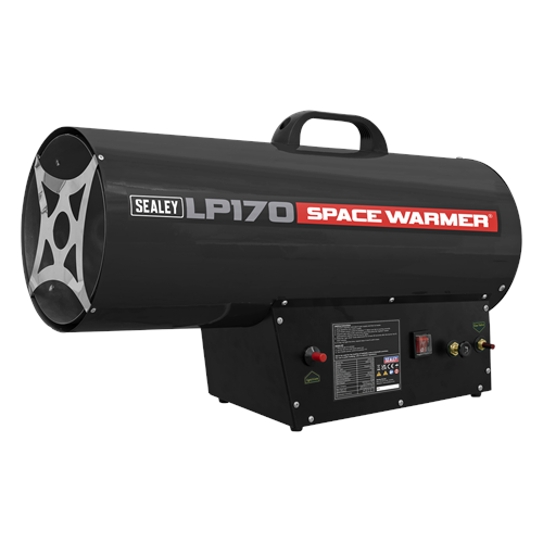 Sealey Space Warmer® Propane Heater 102,000-170,000Btu/hr (30-50kW)