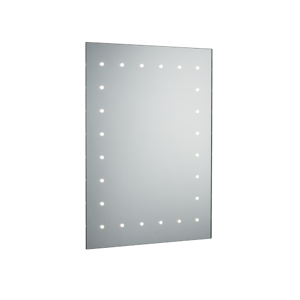KnightsBridge 230V IP44 600 x 450mm LED Bathroom Mirror with Demister, Shaver Socket and Motion Sensor KnightsBridge 230V IP44 600 x 450mm LED Bathroom Mirror with Demister, Shaver Socket and Motion Sensor