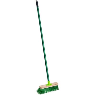 Gardman Gardeners Mate Stiff Garden Broom 12" Gardman Gardeners Mate Stiff Garden Broom 12"