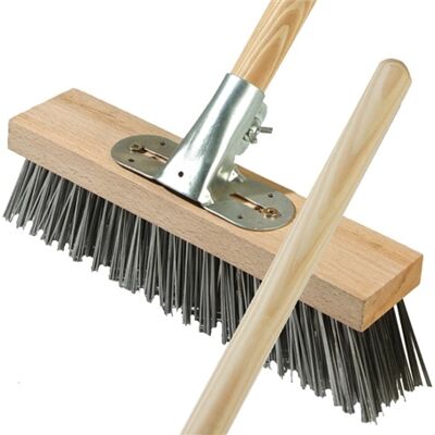 Garland Wire Broom 30cm (12") with Wooden Handle Garland Wire Broom 30cm (12") with Wooden Handle