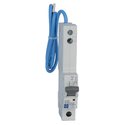 Lewden 32A 6kA 30mA Single Pole 1 Module C Curve RCBO Lewden 32A 6kA 30mA Single Pole 1 Module C Curve RCBO