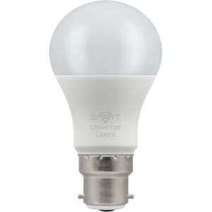 Crompton LED Smart GLS 9W Dimmable RGBW 3000K BC-B22d