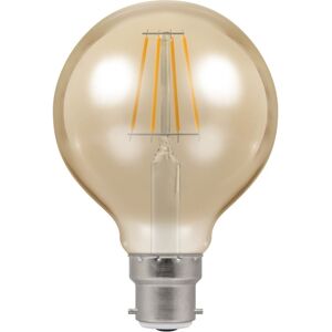 Crompton LED Globe G80 Filament Antique 5W Dimmable 2200K BC-B22d