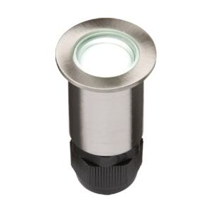 KnightsBridge Small Stainless Steel LED Ground Light - White KnightsBridge Small Stainless Steel LED Ground Light - White