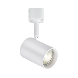 KnightsBridge 230V GU10 Track Spotlight - White, Type F KnightsBridge 230V GU10 Track Spotlight - White, Type F