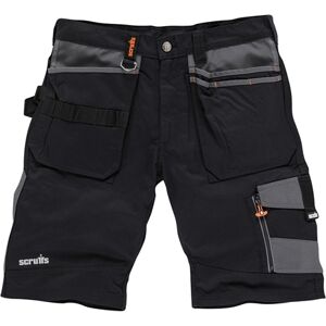 Scruffs Trade Short Black - 32" W