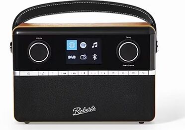 Roberts Stream 94L - Smart Radio - Black / Natural Wood