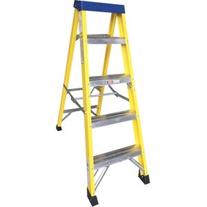 Norslo 4 Step Plus Tray Fibre Glass Step Ladder Norslo 4 Step Plus Tray Fibre Glass Step Ladder