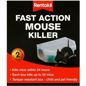 Rentokil Fast Action Mouse Killer - Twin Pack