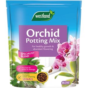 Westland Orchid Compost Potting Mix Enriched with Seramis - 8 Litre