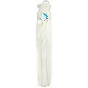 Ashley Extra Long Hot Water Bottle - Cream Ashley Extra Long Hot Water Bottle - Cream