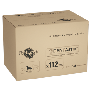 Pedigree DentaStix Daily Dental Chews Medium Dog 112 Sticks