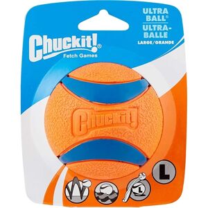 Chuckit Ultra Ball High Bounce Rubber Dog Ball, 1 Large Ball