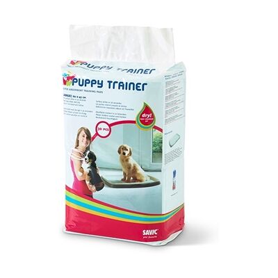 Savic Puppy Trainer Pads - 30 Large 60cm x 45cm Savic Puppy Trainer Pads - 30 Large 60cm x 45cm