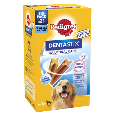 Pedigree Dentastix Large Dog Dental Treats - Daily Oral Care Pedigree Dentastix Large Dog Dental Treats - Daily Oral Care