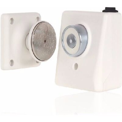 ESP Fire Alarm Magnetic Door Holder With Wall Keeper Plate ESP Fire Alarm Magnetic Door Holder With Wall Keeper Plate