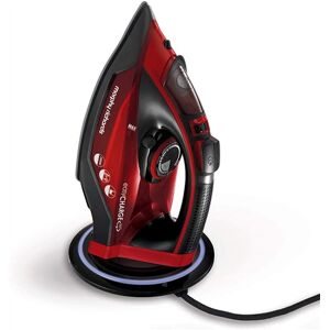 Morphy Richards Easycharge Cordless Steam Iron, Red & Black