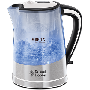 Russell Hobbs 1L Purity Brita Filter Kettle - White