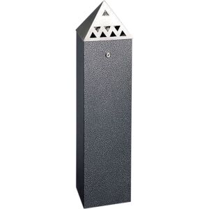 Tower Cigarette Ash Bin - Hammered Texture