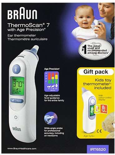 Braun Thermoscan7 Ear Thermometer IRT6520