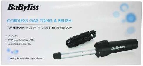 BaByliss Cordless Gas Tong & Brush
